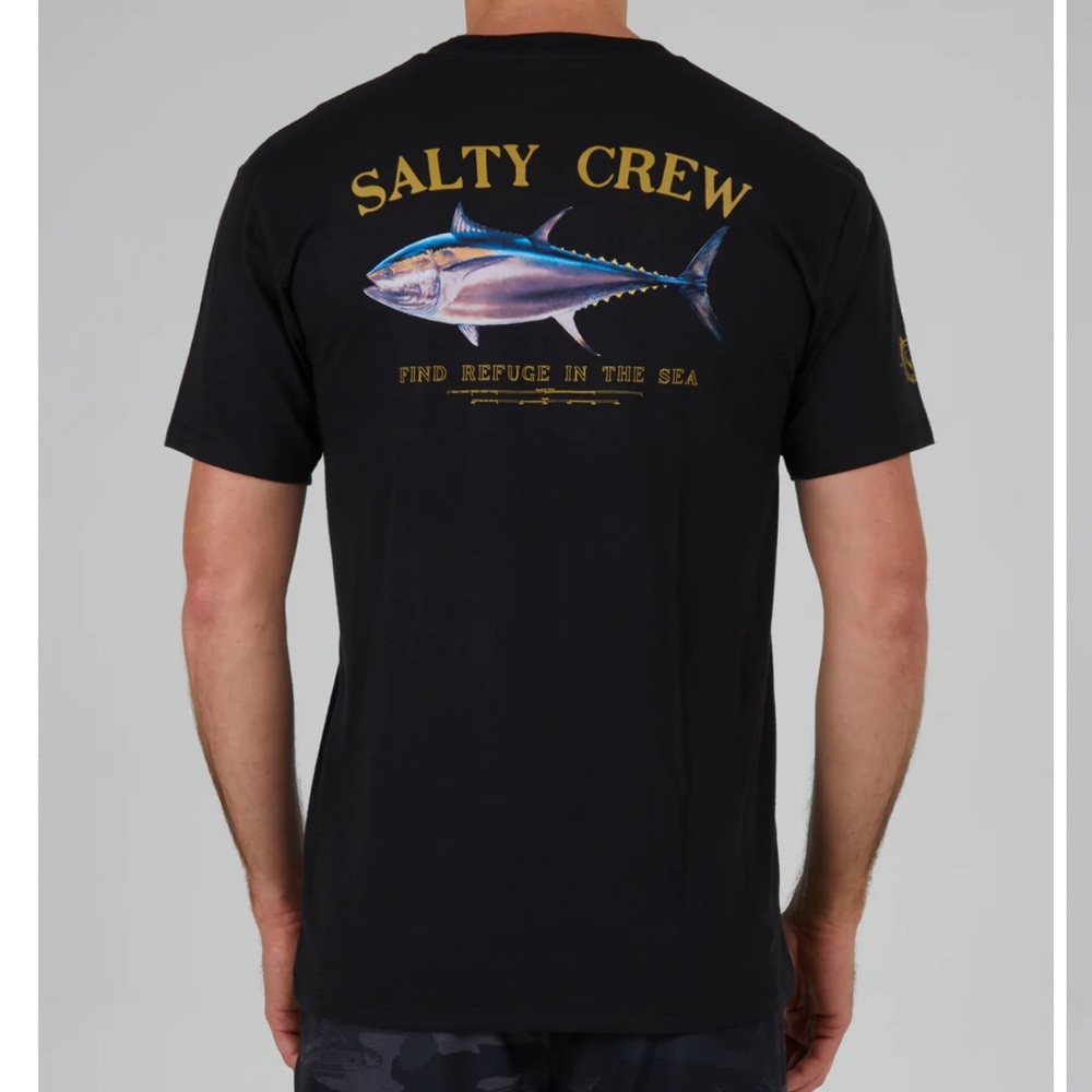 Salty Crew Big Blue Short Sleeve Tee - Black